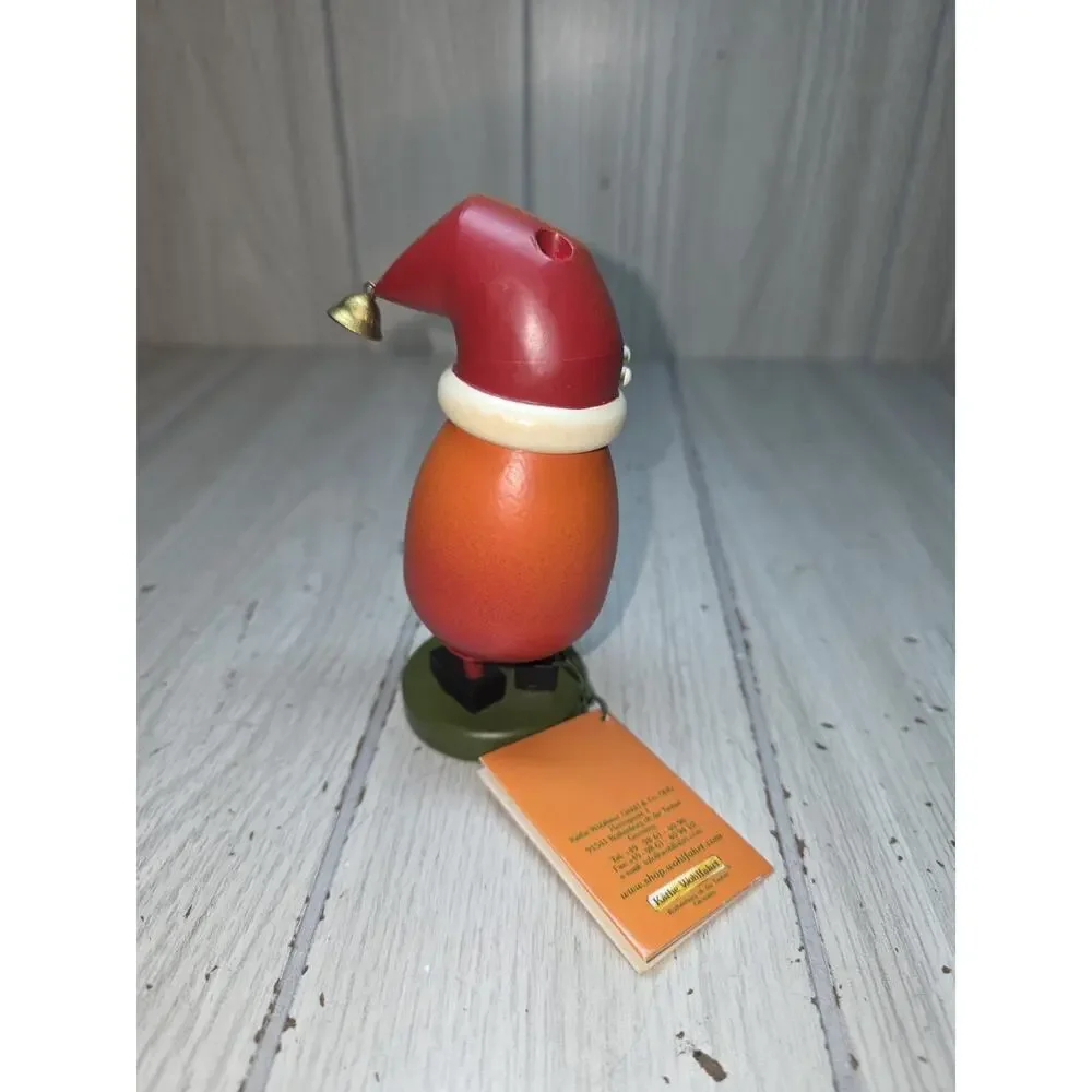 Kathe Wohlfahrt Duftl Mannchen SMOKY SANTA Incense Smoker German NWT